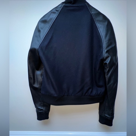 vintage bespoken leather varsity jacket size M - Picture 2 of 13